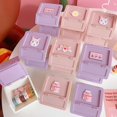 thumbnail image 2 of Mini organizador de papelería Rosa coreano Ins, fabricación de cinta, pegatinas, baratijas, horquillas, caja de almacenamiento, organizador de escritorio para estudiantes, accesorios Gao Jinjia LED, 2 of 2