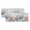 Gray, variant on Blue Coastal Valances for Windows, Summer Beach Starfish Weeping Eucalyptus Light Filtering Kitchen Curtains, Rod Pocket Window Valance Curtains for Living Room Bedroom, 42" W x 12" L, 2 Panels