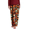 thumbnail image 5 of XUNKUSGA Halloween Pajama Pants for Women Comfortable Loose Fit Womens Pajama Pants Casual Elastic Waist Wide Leg Loungewear Bottoms Halloween Gifts 5XL, 5 of 5