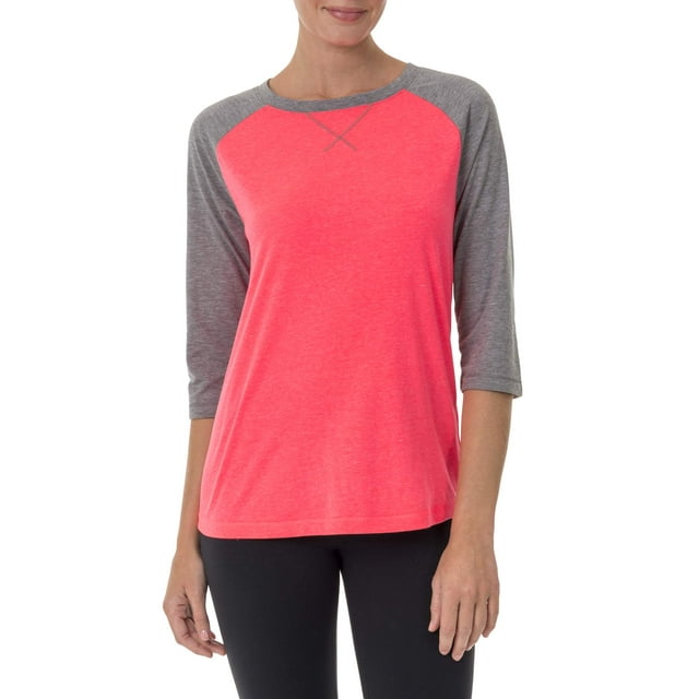 Athletic Works Women's Core Active Baseball TShirt