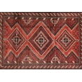 thumbnail image 1 of Ahgly Company Indoor Rectangle Traditional Sienna Brown Persian Area Rugs, 5' x 7', 1 of 6