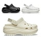 thumbnail image 2 of Zapatos clásicos Mega Crush Clog para mujer, zapatos de plataforma Eva gruesos, suela gruesa, sandalias sin cordones, hueso blanco 39-40, 2 of 3