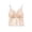Beige, variant on Mrat Lightweight Tank Tops Bralettes for Women Lace Spaghetti Strap Cami Tops Slim Basic Camisole Fashion Cropped Tank Tops with Chest Pad S-229 Rose Gold One Size