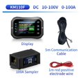 thumbnail image 2 of Power Volt-Ammeter Lithium Lead Acid Battery Capacity Indicator RV Battery Monitor ,Test Precision, 2 of 7