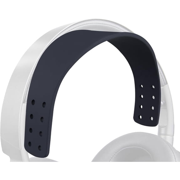 SOULWIT Replacement Silicone Headband Kit for Audeze Maxwell Headphones, Head Band Top Straps Cover Repair Part, Headstraps Easy DIY Installation - Black