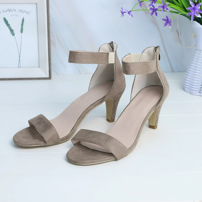 Ladies ankle strap heels cheap