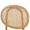 thumbnail image 6 of Beechwood and Rattan Dining Chair - Set of 2 - 19" x 23.5" x 33.5" - Beige, 6 of 10