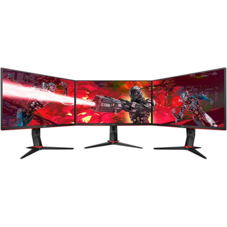 AOC 27インチ 2K ゲーミングモニター ブラック/レッド AOC 27G2 27