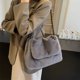 thumbnail image 3 of Bolso Bandolera Mujer Felpa Con Bolsillo Interior Monedero, 3 of 9