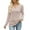 Beige, variant on Breezora Women's Soft Knit Sweater V Neck Textured Long Sleeve Pullover Relaxed Fit Cozy Everyday Top L Size Wine