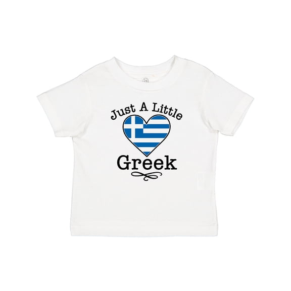 Inktastic Just a Little Greek Heritage Boys or Girls Baby T-Shirt