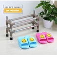 thumbnail image 4 of Toystoory Estante para zapatillas de baño, zapatero Simple de acero inoxidable para dormitorio, balcón, comedor Almacenamiento y organización del hogar No.2 Toystoory HA024916-02, 4 of 6