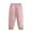 Pink&&100, variant on CONROSES Girls Baggy Cargo Pants Wide Leg Hiking Pants for Girls Trendy Solid Elastic Waist Outdoor Jogger Pants With Pockets