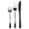 thumbnail image 1 of Polished Silver Plastic Cutlery - Boxed - 24 Count, 1 of 5
