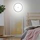 thumbnail image 4 of Lámpara de control de luz con sensor infrarrojo de luz nocturna LED redonda para el hogar del dormitorio (luz blanca), 4 of 8