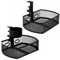 thumbnail image 4 of Under Desk Organizer Cup Holder Table Management Rotating Tray For Home Offices Kitchen Accessories For Household Supplies, 4 of 8