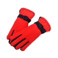 thumbnail image 1 of 1 par de guantes de ciclismo para niños, guantes suaves y gruesos y cálidos, guantes impermeables, 1 of 5