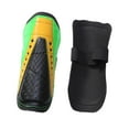 thumbnail image 4 of GARENDE Soccer Shin Guards Breathable Holes for Adults Children Football Shin Guards Green 19 cm, 4 of 9