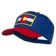 thumbnail image 2 of Colorado State Embroidered Patched Cap - Red Royal OSFM, 2 of 5