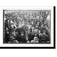 thumbnail image 2 of Historic Framed Print, Crowd for Taft, Barnsville, Minnesota, 17-7/8" x 21-7/8", 2 of 9