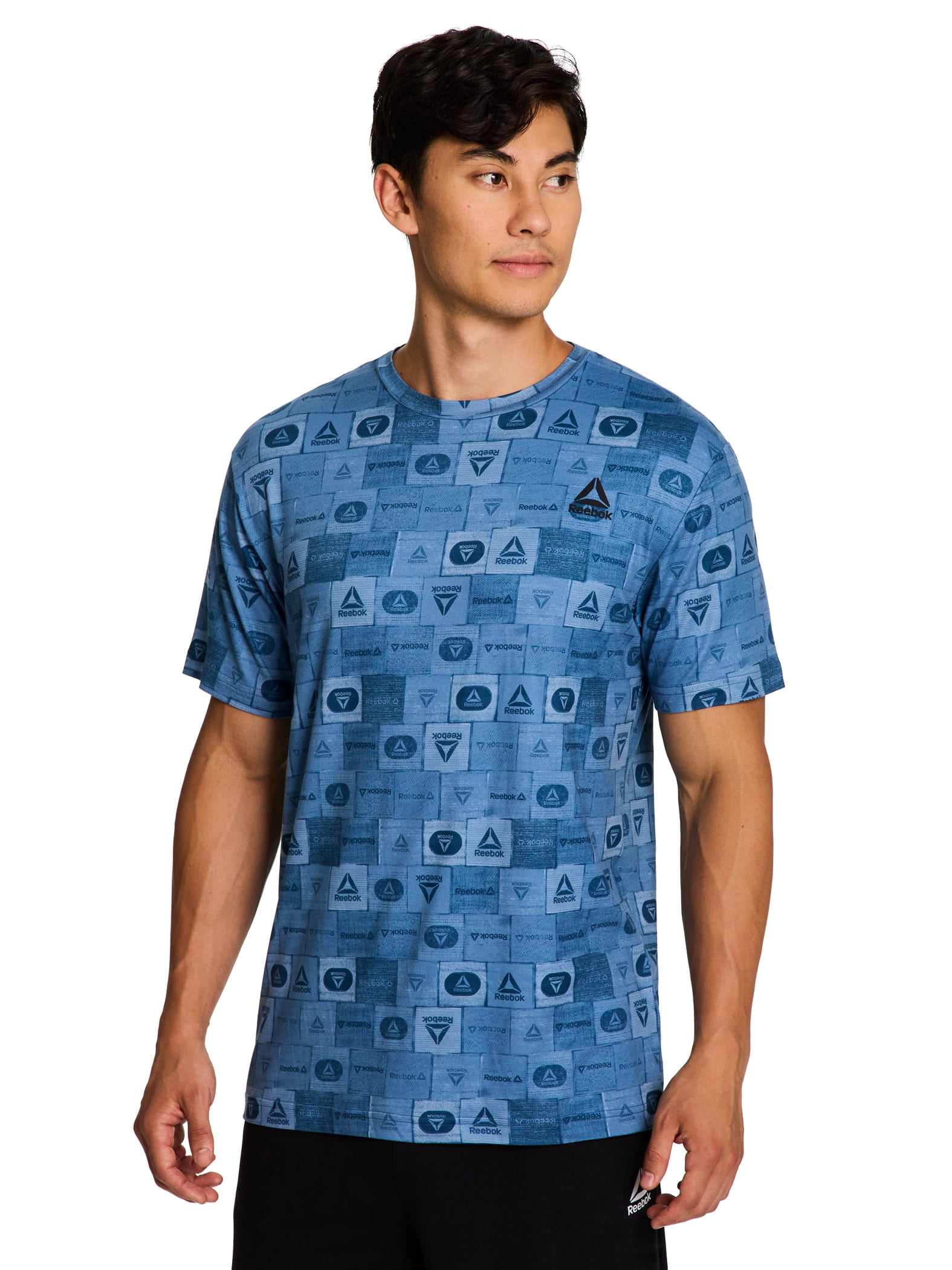 Reebok Men's and Big Men's Legacy Core Short Sleeve Tee Shirt, Sizes XS-5XL