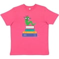 thumbnail image 3 of Inktastic Bookworm Girls Reading Youth T-Shirt, 3 of 5