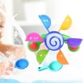 thumbnail image 3 of Molino de succión Shower, bañera de juguete, de agua, tiempo , molino giratorio para bebés, de 1, 2, , Molino y Molino y cucharas Hugo molino de viento de baño, 3 of 10