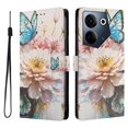 thumbnail image 1 of FOXDOCK Funda Tipo Cartera para Tecno Camon 20 con Soporte y Correa – Diseño de Patrones Lindos, 1 of 6