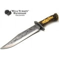 thumbnail image 2 of Wild Turkey Handmade Antler Display Knife (Wolf), 2 of 5