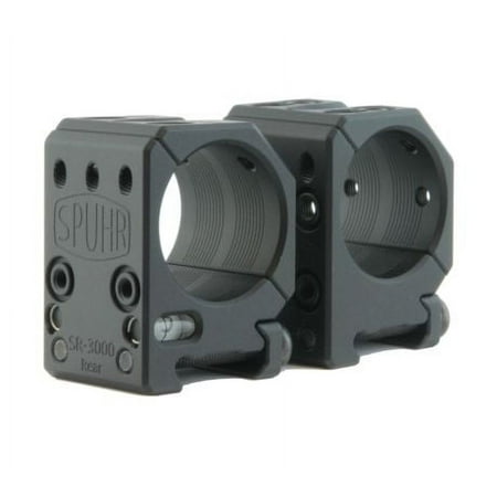 Spuhr 30mm Riflescope Ring Mount Black Height 25.4 mm/1in/Length 32 mm/1.26in
