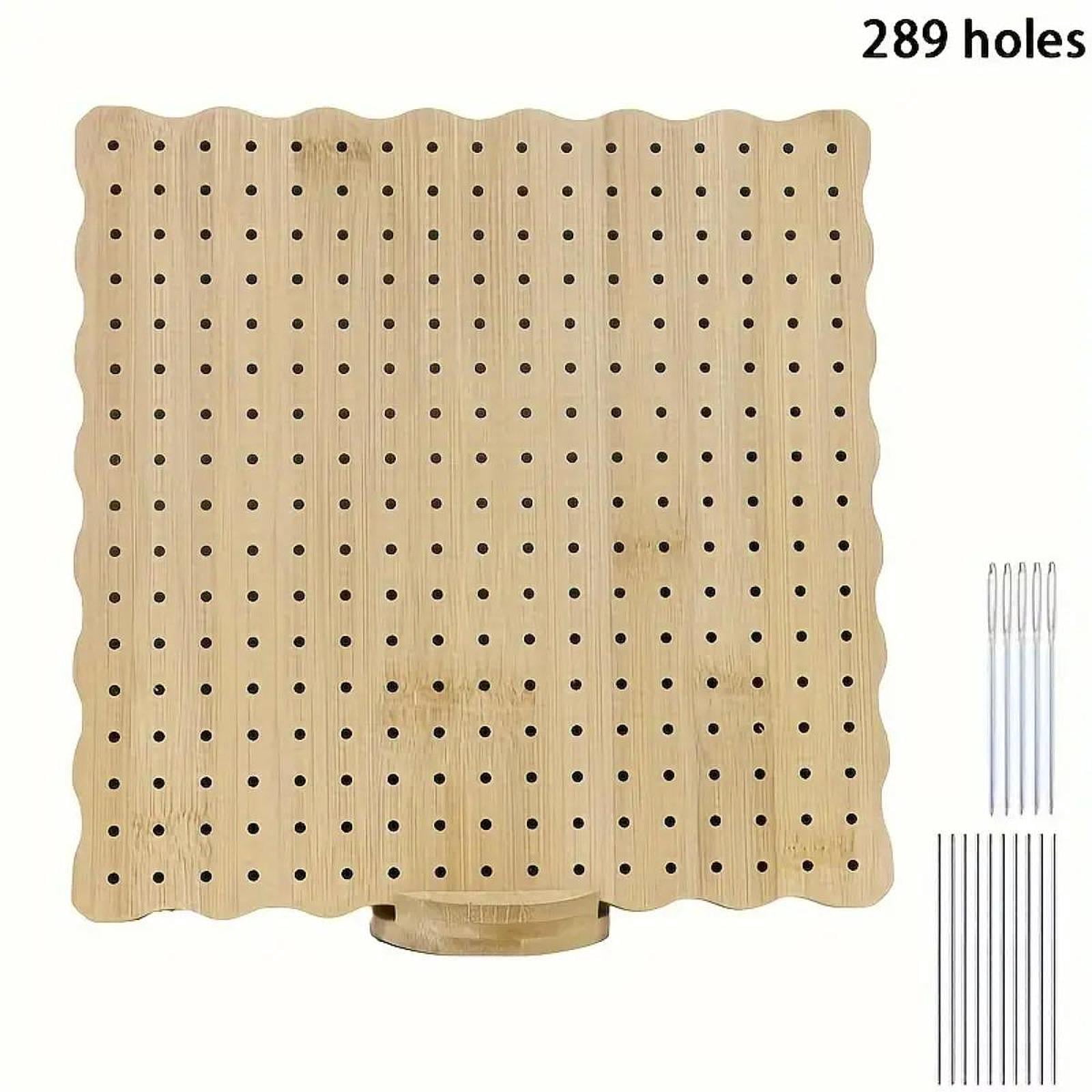 GUOOL Crochet Blocking Board and Pins for Beginners Knitting Blocking Board for Knitting and Crochet Gifts for Mother, Grandmothers 23.5cmx23.5cm