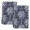 Dark blue, variant on Blue Palm Tree Kitchen Towels Set of 1, Summer Botanical Tropical Tree Absorbent Dish Towels for Kitchen, Microfiber Hand Towel, Quick Drying Tea Towel for Cleaning Decorative Dishcloths