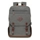 thumbnail image 1 of KAUKKO Mochila de Lona Vintage - Mochila para Exteriores de Gran Capacidad, Multifuncional y Duradera KF19, 16.2L（GRIS）, 1 of 4