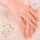 thumbnail image 3 of Anillos para mujer, regalos para mujer, anillos de circonita cúbica con nudos, accesorios de joyería para compromiso, boda, mujeres y niñas., 3 of 5