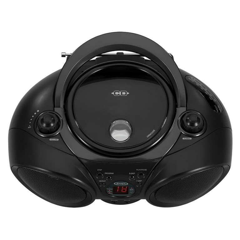 Free Shipping! Jensen CD-490-BK 3-Watt RMS Portable Stereo Free Shipping! Jensen CD-490-BK 3-Watt RMS Portable Stereo