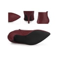 thumbnail image 2 of BLISSFUL STEP Women's Side Zip Pointy Toe Stiletto Heel Ankle Boots, 2 of 5