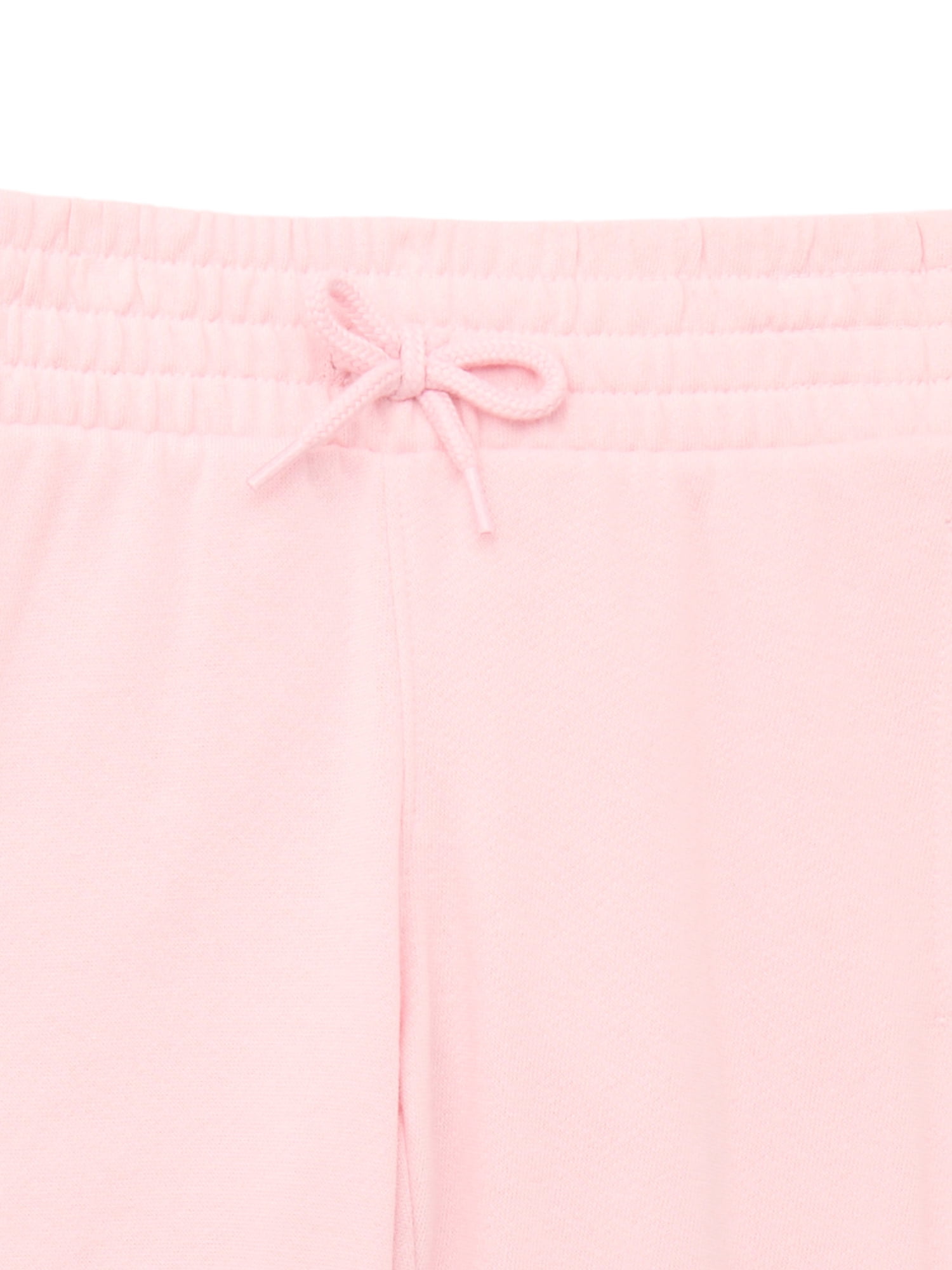 Wonder Nation Girls Fleece Hoodie and Flare Pant, 2-Piece Set, Sizes 4-18 & Plus