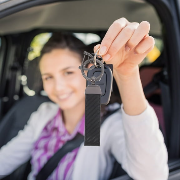 Raindrops Faux Car Keychain key Holder Universal Accessories for Men and Women Stylish Key Chain