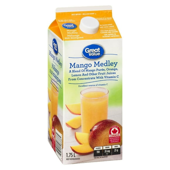 Mélange de jus aux mangues 1.75L