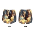 thumbnail image 5 of Haiem Golden Sky Bald Eagle Women's 2 in 1 Running Shorts - Lightweight Athletic Workout Gym Yoga Breathable Sports Shorts Liner with Phone Pockets-XX-Large, 5 of 9