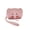 Pink, variant on Leather 3D Elephant Coin Purse with Leather Wristband
