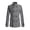 Grey, variant on Men's Woolen Coat with Stand Collar - Long Sleeve Windbreaker Outwear