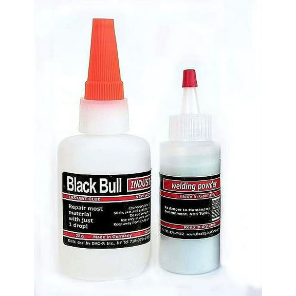 All Purpose German Glue Kit2F (20g Glue Welding Powder). Best Glue Fill Hole Crack for Repair Porcelain Glue for Ceramic Plastic Glue for Wood Glue for Metal Glue for Vinyl Glue for Rubber