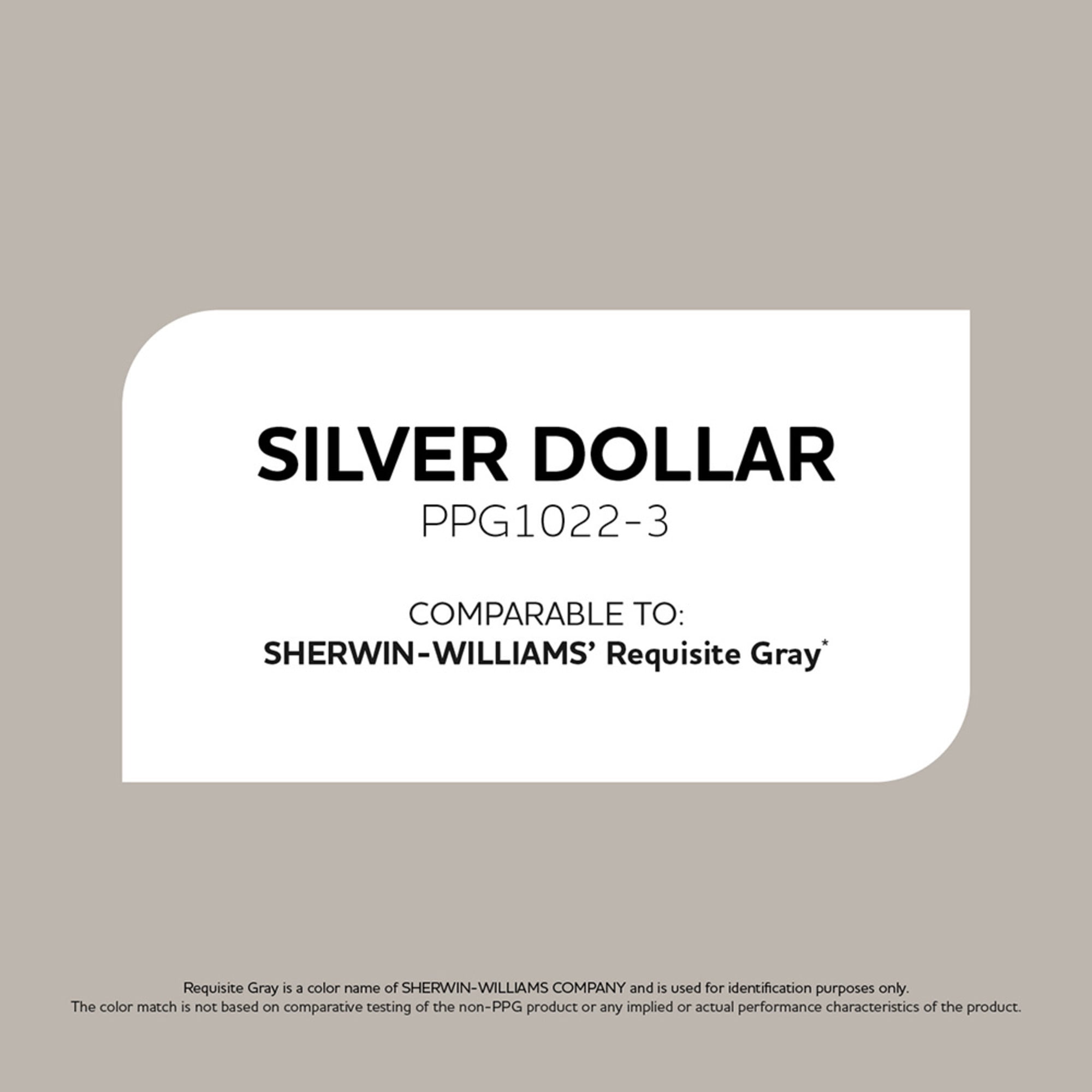 Glidden Fundamentals Silver Dollar Eggshell Interior Paint and Primer, 5 Gallons