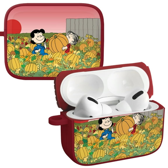 Peanuts Great Pumpkin Charlie Brown HDX Case Cover for Apple AirPods Pro 1 & 2 (Lucy's Pumpkin) by Affinity Bands