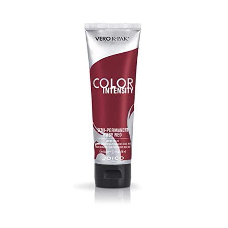 Joico Intensity Semi-Permanent Hair Color, Ruby Red, 4 Ounce