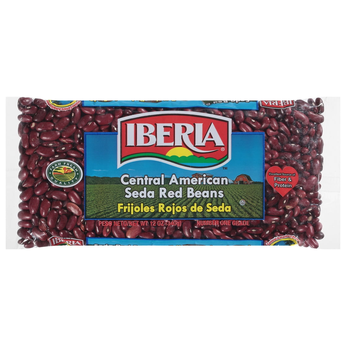 (5 pack) Iberia Central American Seda Red Beans 12 oz