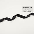 thumbnail image 3 of 2-Pack Satin Sash Belt for Women, Plus Size Silk Feeling Tie Bow Waist Belt, Wedding Bridesmaid Prom Dress Accessory, Hair Wrap, 3 of 7