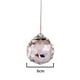 thumbnail image 2 of Bola de cristal transparente de 2,36/60mm, bola receptora de sol de prisma de cristal grande, decoración del hotel en casa, 2 of 5