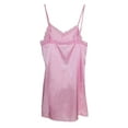 thumbnail image 5 of Coeur D'Alene Women's Lace-Trimmed Satin Chemise, 5 of 6